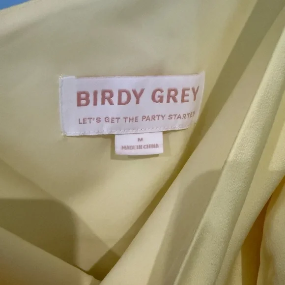 Birdey Grey Kira Matte Satin Dress - Lemon Sorbet
M - Picture 8 of 8